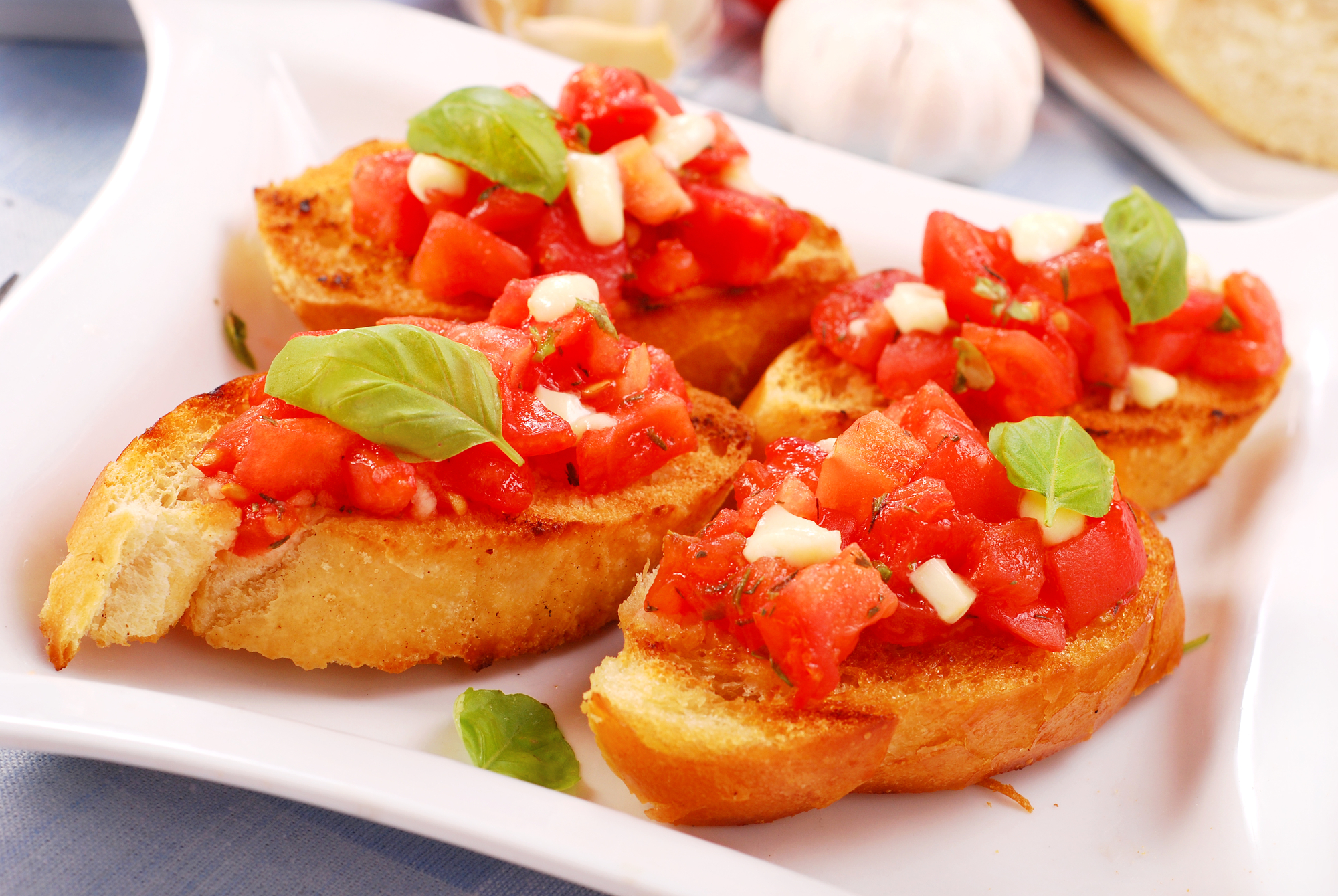 Recept Bruschetta al Pomodoro po česku