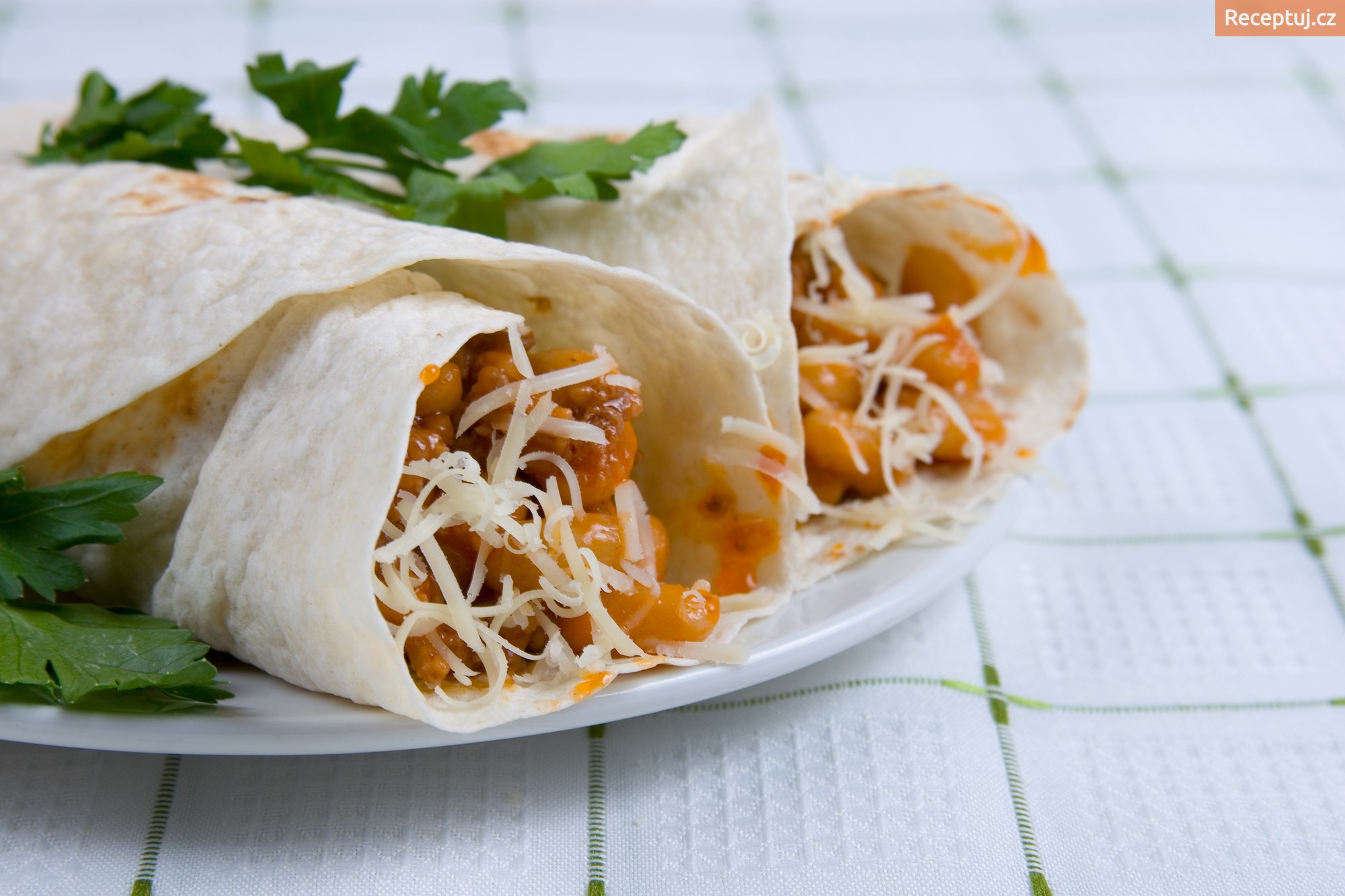 Recept Burrito s vepřovou panenkou a salsou z avokáda