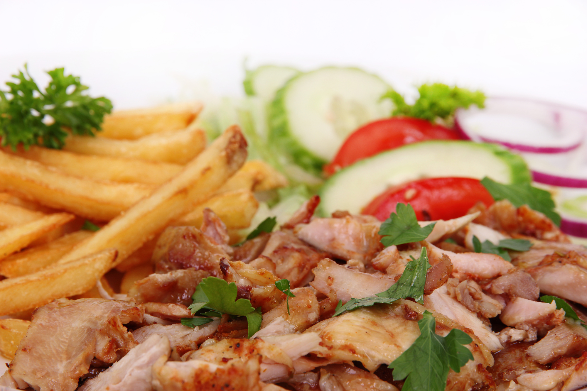 Recept Gyros - vepřové nudličky