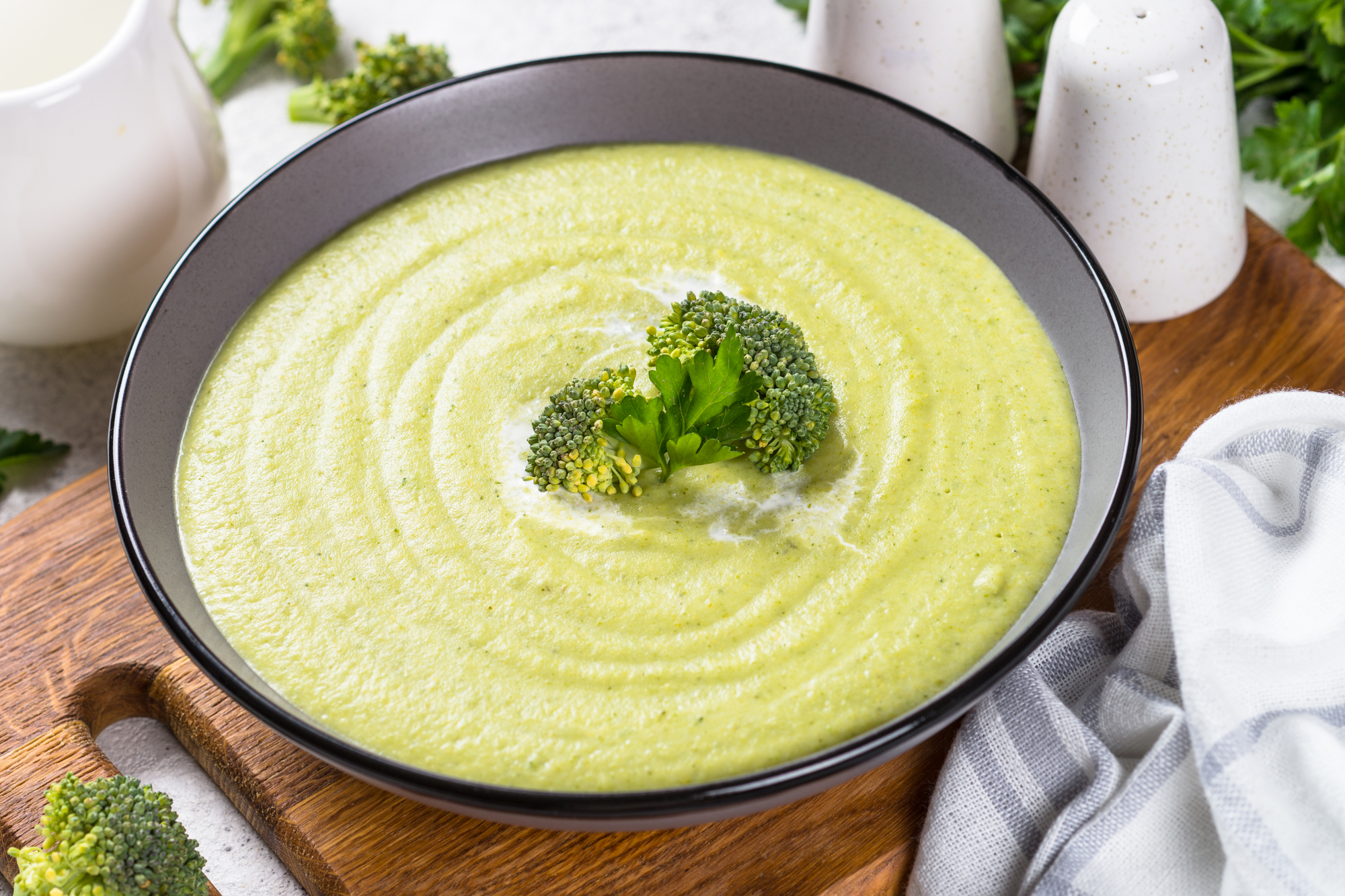 Recept Jemná brokolicová polévka se smetanou