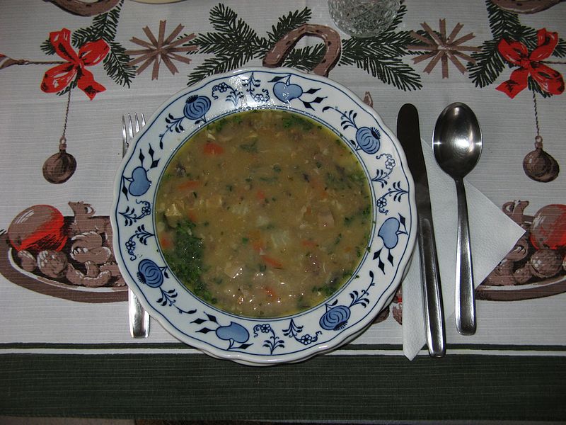 Recept Vánoční rybí polévka