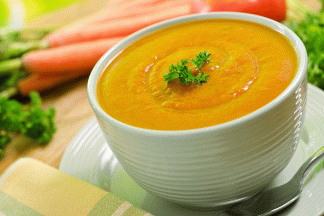 Recept Vynikající mrkvová polévka