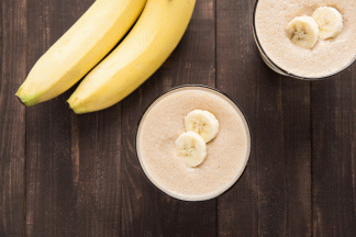 Recept Banánový shake